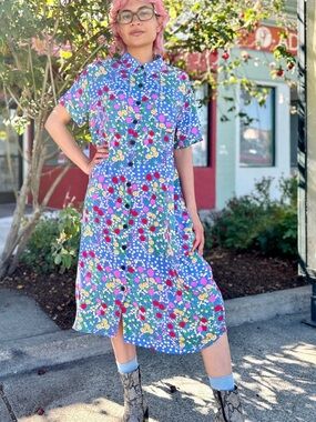 Nooworks super bloom river dress NWT size XXL